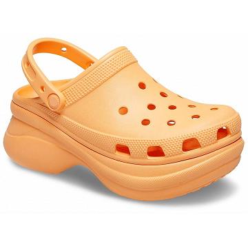 Crocs Classic Bae Clog Women's Platform Clogs Orange | Australia 0463XYUF